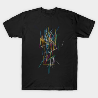 psychedellic art - horror abstract- scifi colors T-Shirt